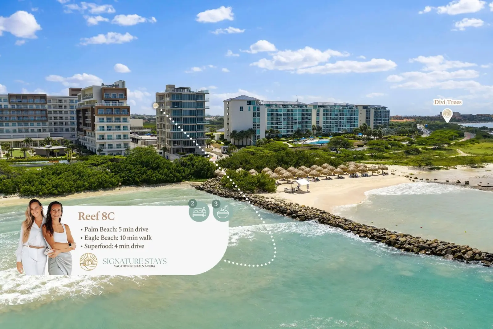 Ocean Vista – Elegant New Condo by Eagle Beach photo 6